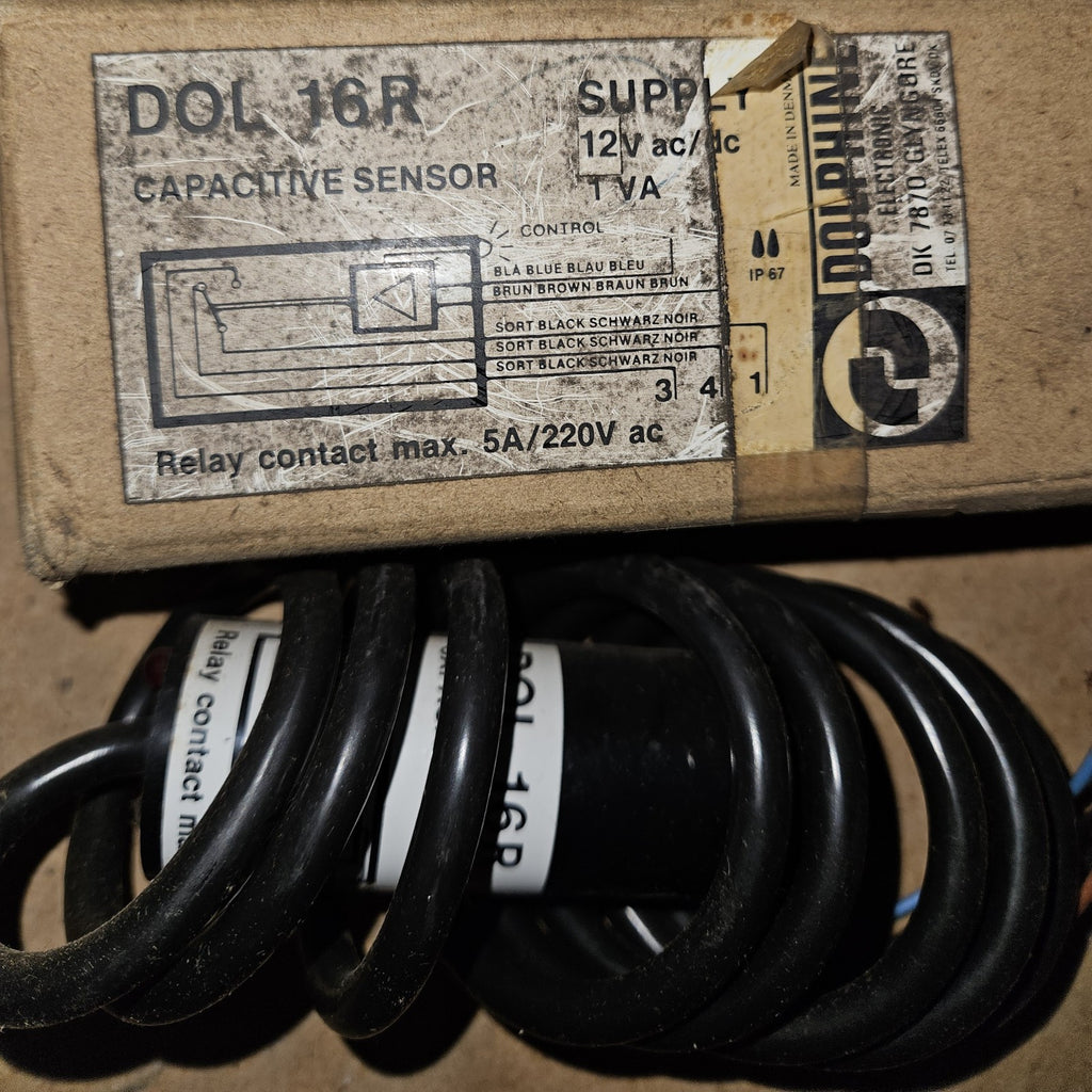 DOL 16 R Kapazitiver Sensor, 12V AC/DC 5A/220V Füllstandskontrolle Neu/ovp New