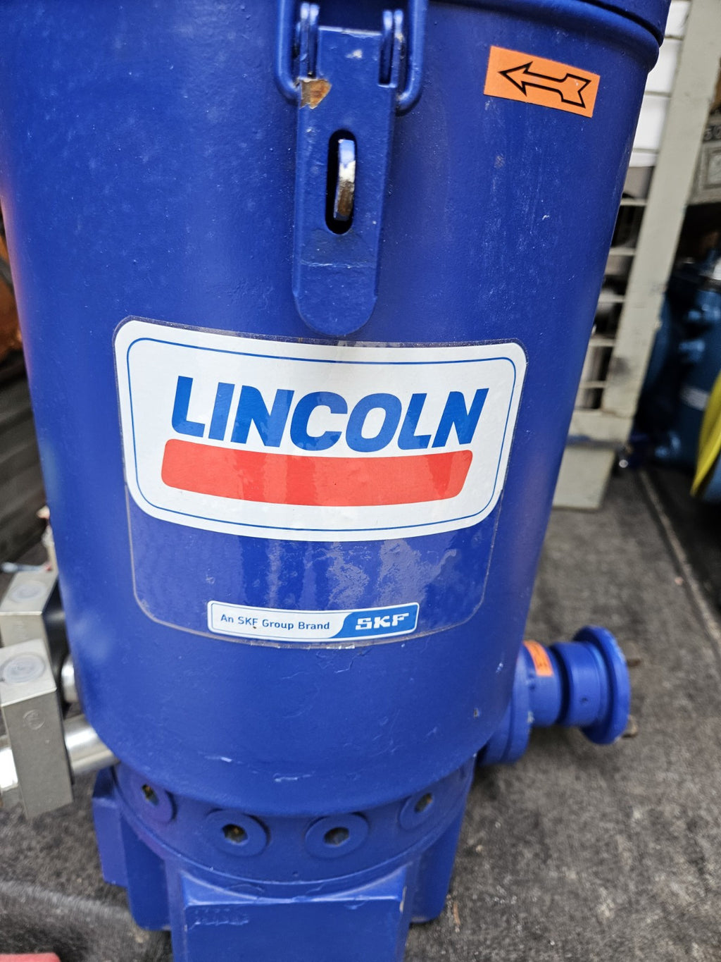 Lincoln/SKF Progressive P203, P653S Fettpumpeneinheit ohne Motor -unused-neu-new