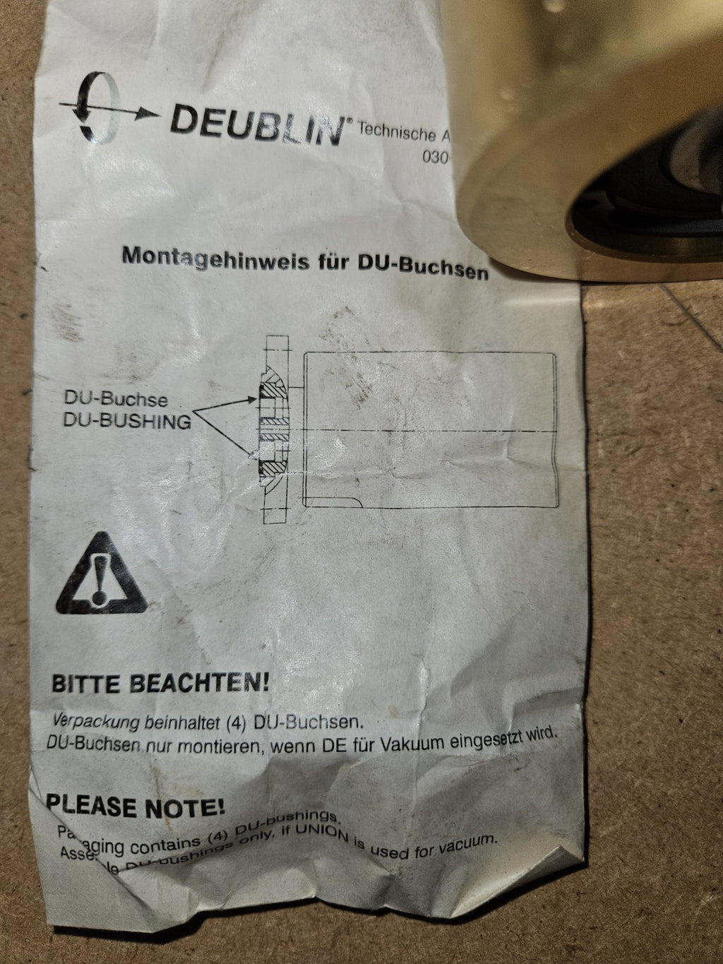 Deublin 1379-160 Drehdurchführung, New in Box, Neu/ovp, Unused 4-Wege 
