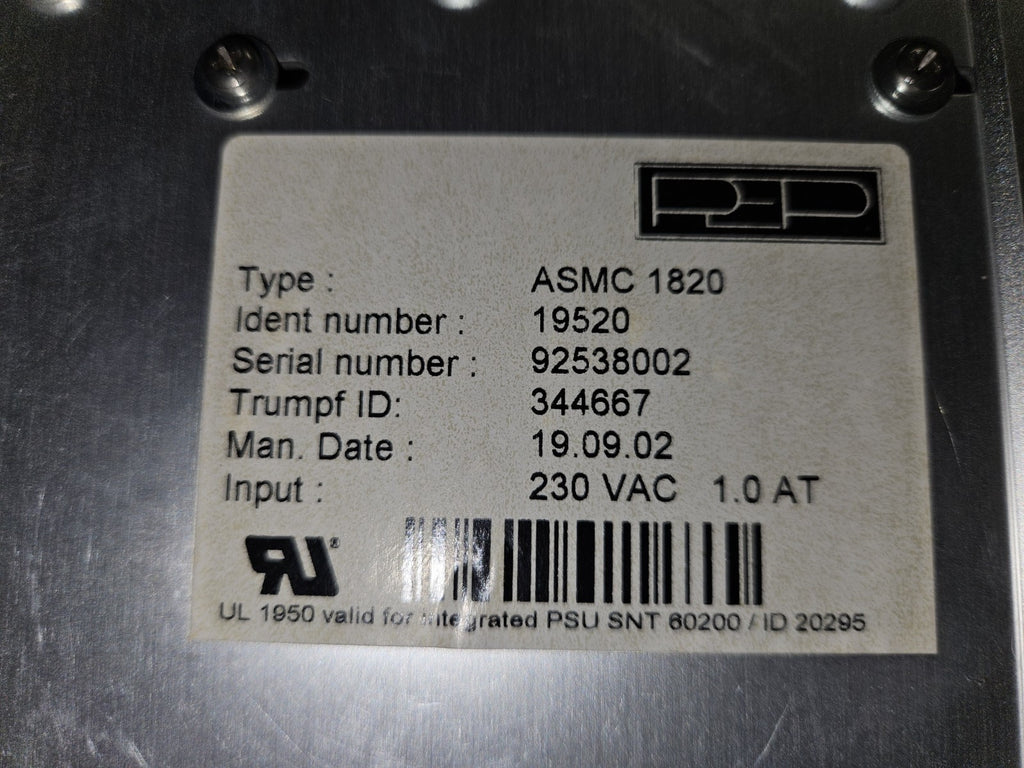 NEW! Trumpf ASMC1820 Laser Controller 344667 19520 new Neu Unused Unbenutzt
