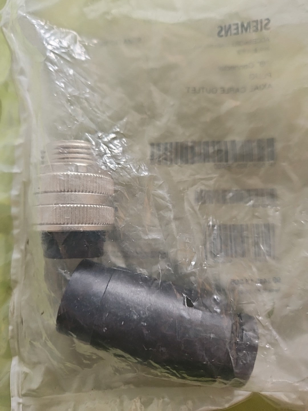 Siemens Stecker 6GK1905-0FA00, Plug, Axial Cable Outlet 7/8", New Sealed, Neu