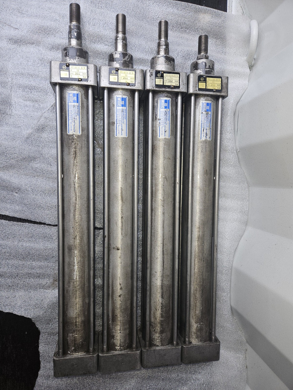 Martonair RM/8050 R/M Pneumatic Cylinder 16bar Hub 350mm, Durchmesser 50mm Used