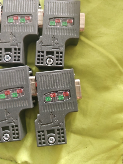 6 x Siemens 6ES7972-0BA52-0XA0 Stecker Simatic Profibus DP + 1 x 6GK 1 500-0FC10