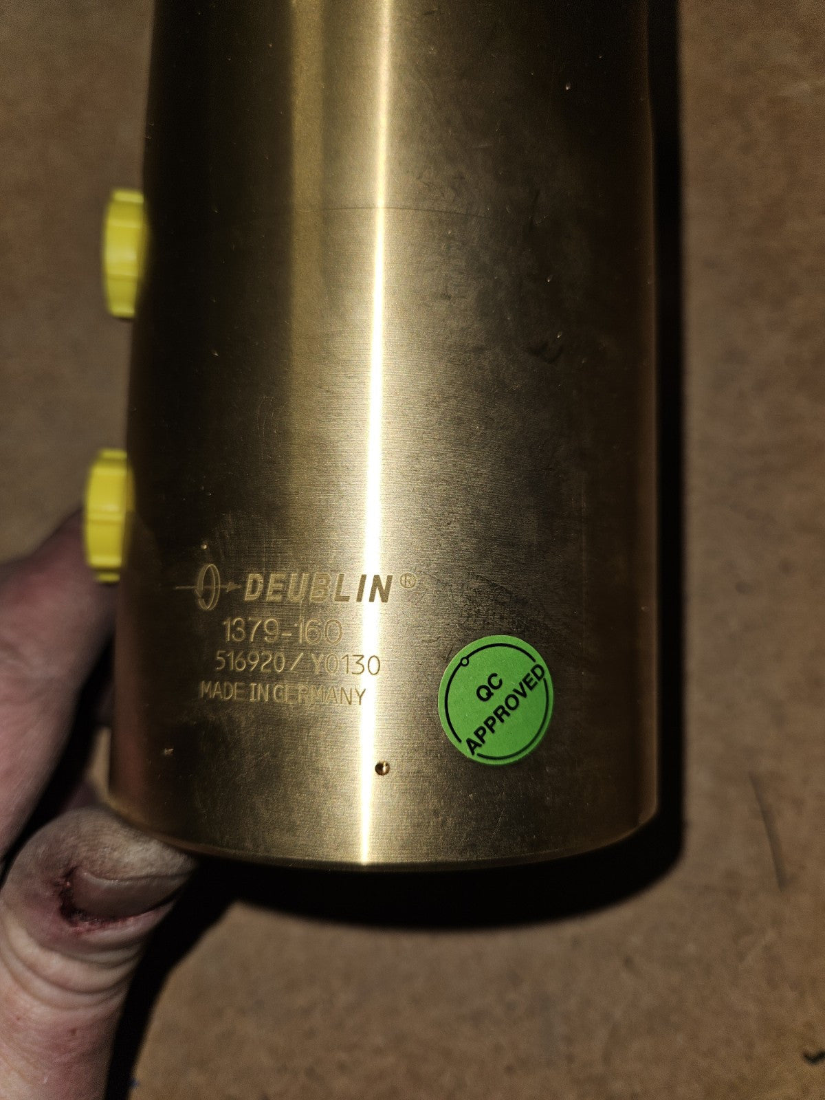 Deublin 1379-160 Drehdurchführung, New in Box, Neu/ovp, Unused 4-Wege 